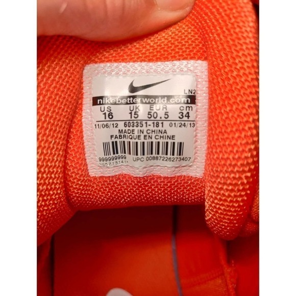 Nike Zoom Code Elite Destroyer Size 16 - Picture 7 of 9